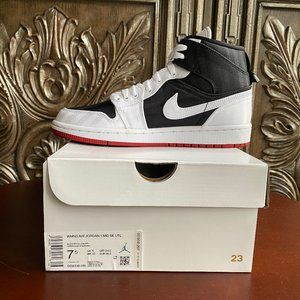 Nike Air Jordan 1 Mid SE Utility Canvas - Women's 7.5/Youth 6/Men's 6